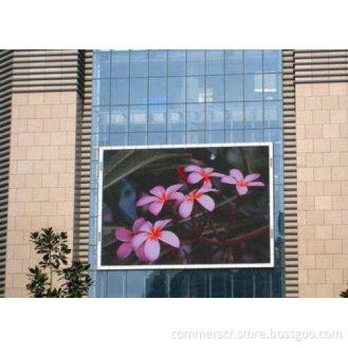 HD VGA AVI Video P6mm Outdoor LED Screen Panel With 110 Vie